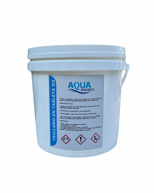 TRICLORO EN TABLETA 3" / TRICLORO PARA ALBERCA